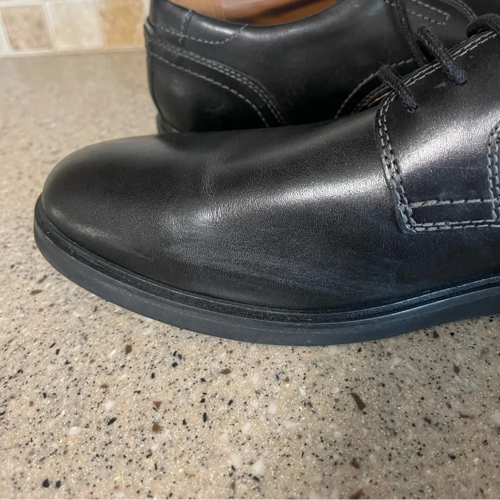 Clark’s Malwood Men’s Leather Lace Up Shoes in Black Size 12 M - Picture 11 of 12